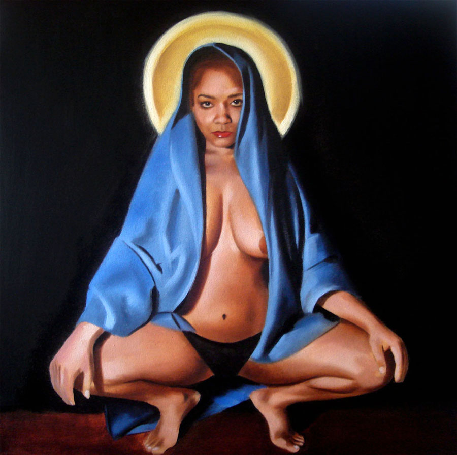 Sweet Thing Mother of Jesus, oil on canvas, 2010